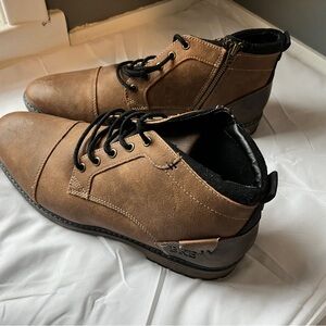 Men's Brown Leather Ankle Boots